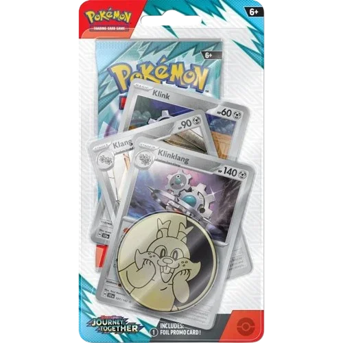 Pokemon TCG - Scarlet & Violet - Journey Together - Premium Checklane Blister (Klinklang)