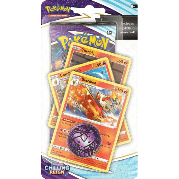 Pokemon TCG: Chilling Reign Premium Checklane Blister - Blaziken