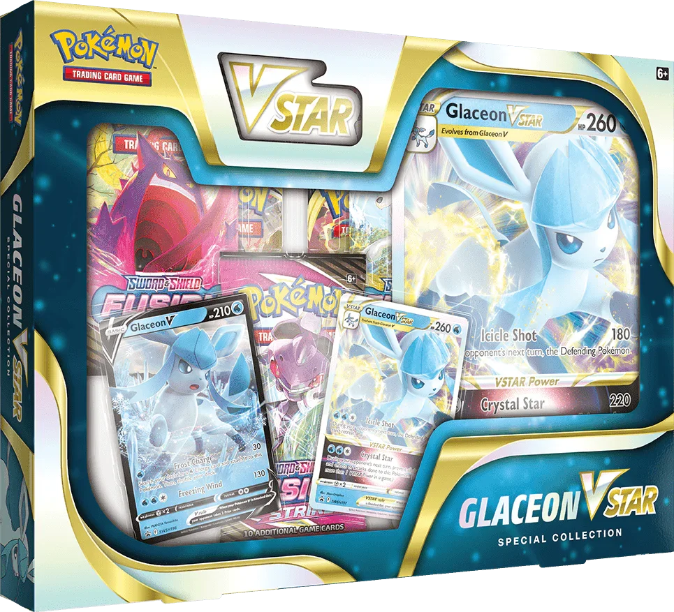 Pokemon TCG: Glaceon VSTAR Special Collection Box