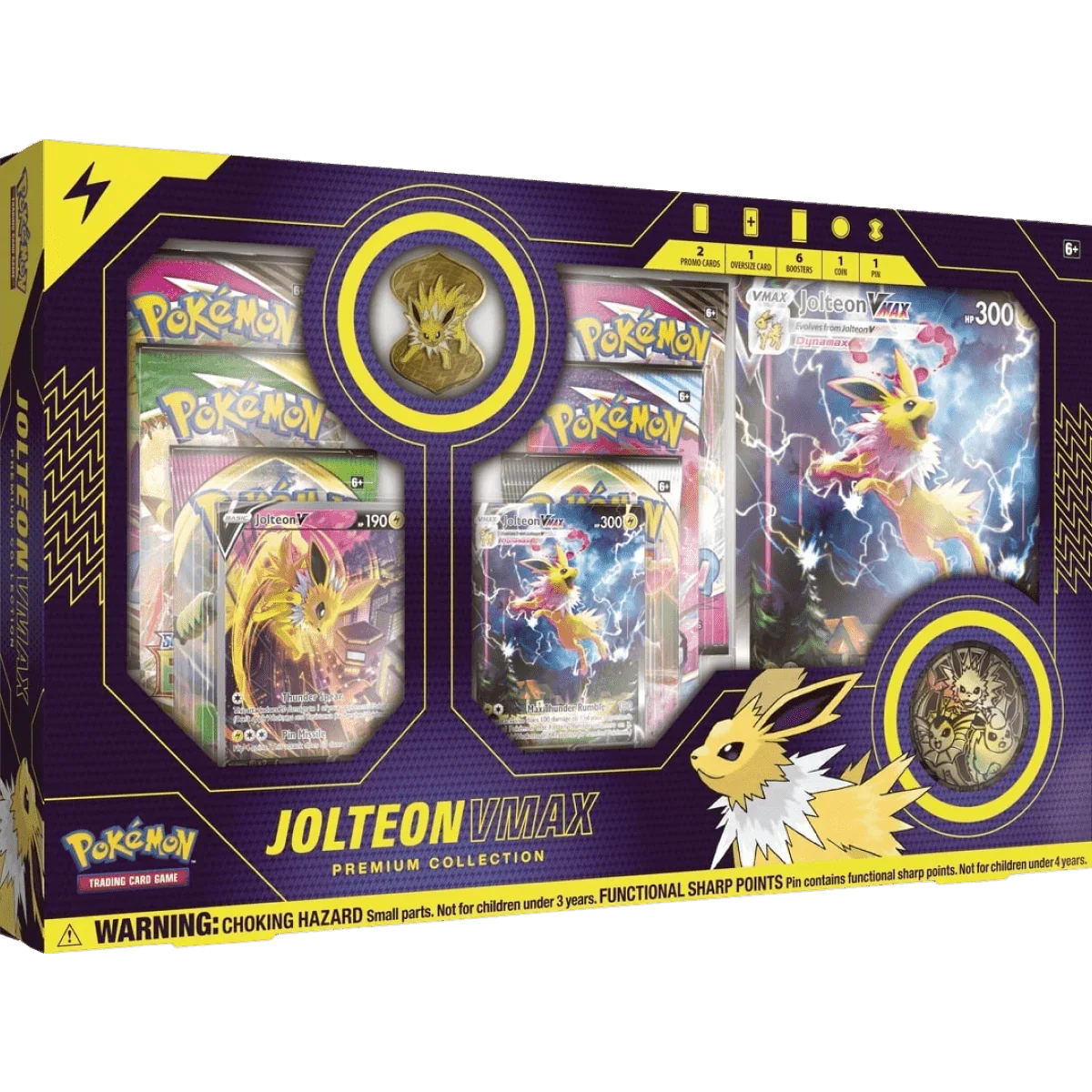 Pokemon TCG: Jolteon VMAX Premium Collection Box