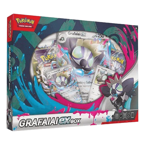 Pokemon TCG - Scarlet & Violet - Grafaiai Ex Collection Box
