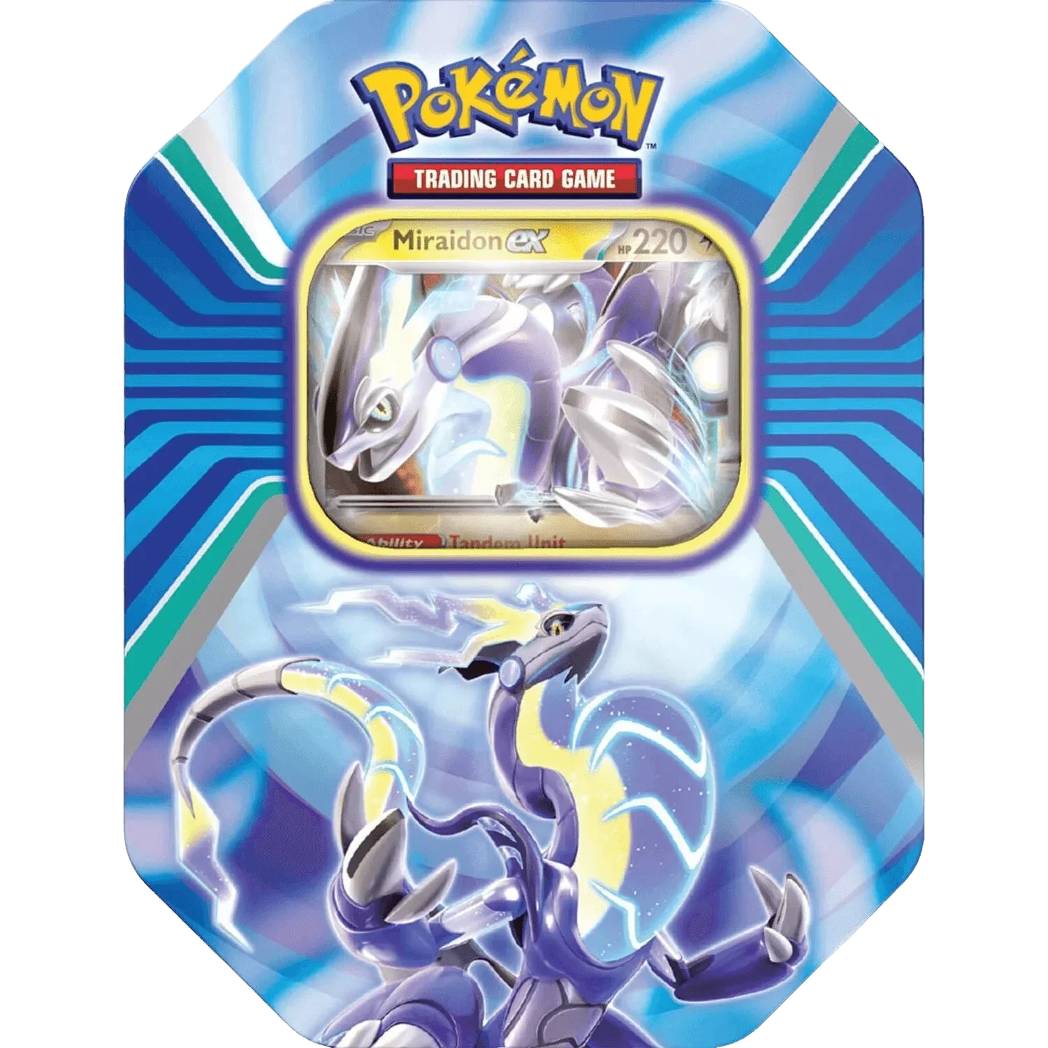 Pokemon TCG - Scarlet & Violet - Paldea Legends Tin - Miraidon