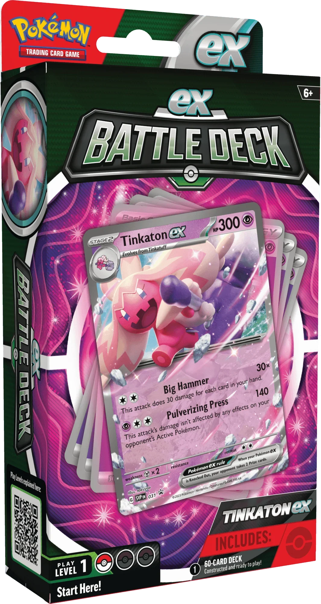 Pokemon TCG - Scarlet & Violet - Tinkaton Ex Battle Deck