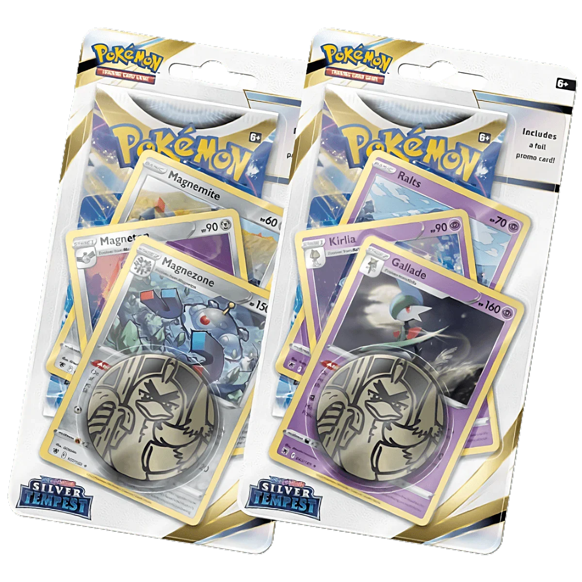 Pokemon TCG: Silver Tempest Premium Checklane Blister Pack - Magnezone/Gallade