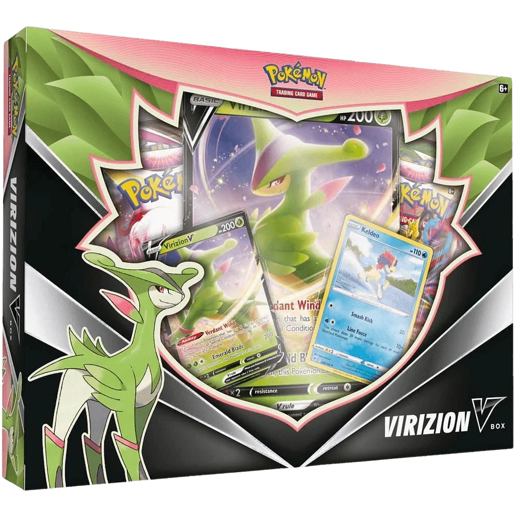 Pokemon TCG: Virizion V Collection Box