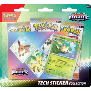 Pokemon TCG - Scarlet & Violet - Prismatic Evolutions - Tech Sticker Collection