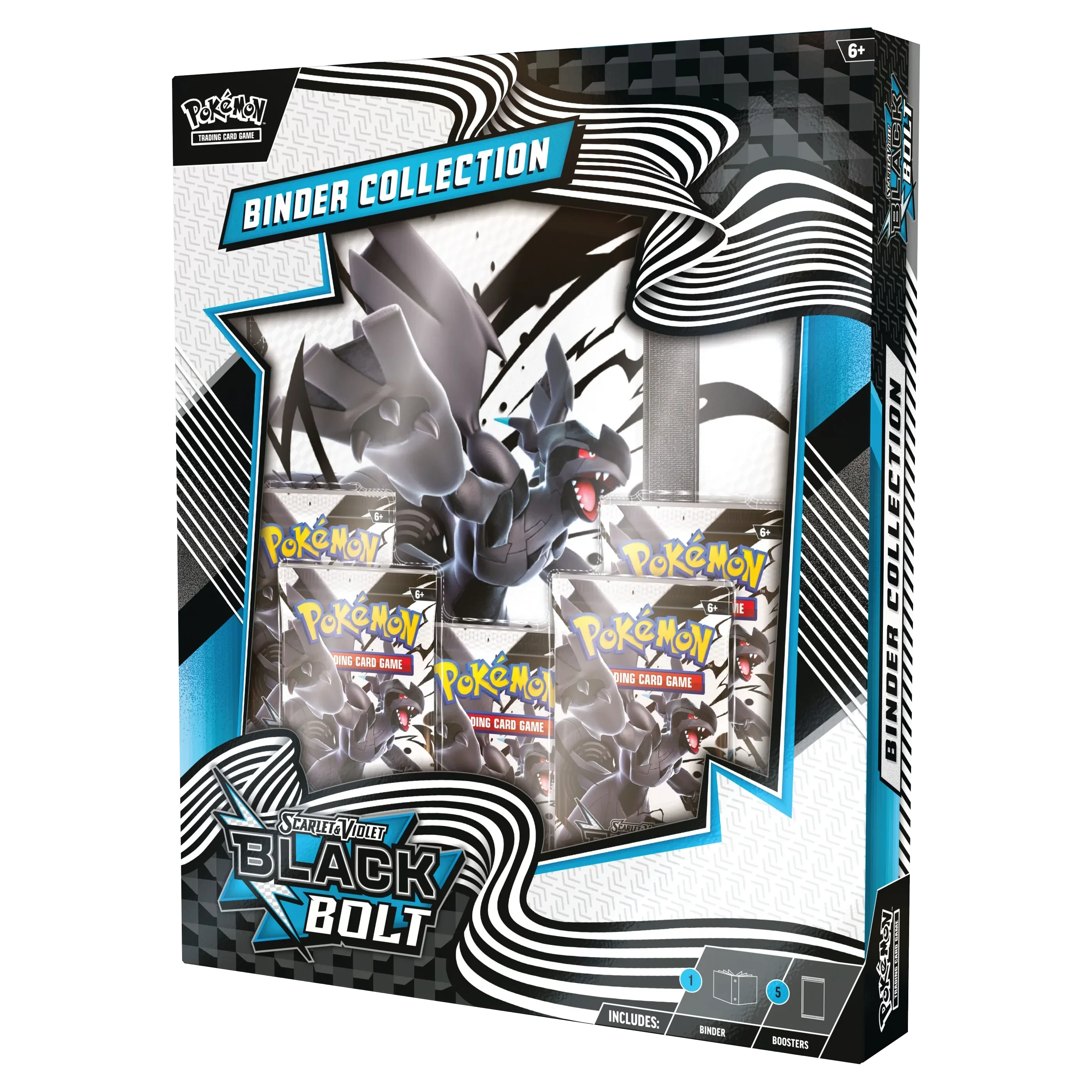 Pokemon TCG - Scarlet & Violet - Black Bolt - Binder Collection (Zekrom)