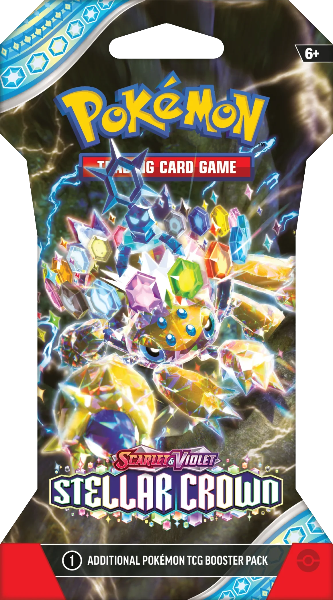 Pokemon TCG - Scarlet & Violet - Stellar Crown - Sleeved Booster Pack