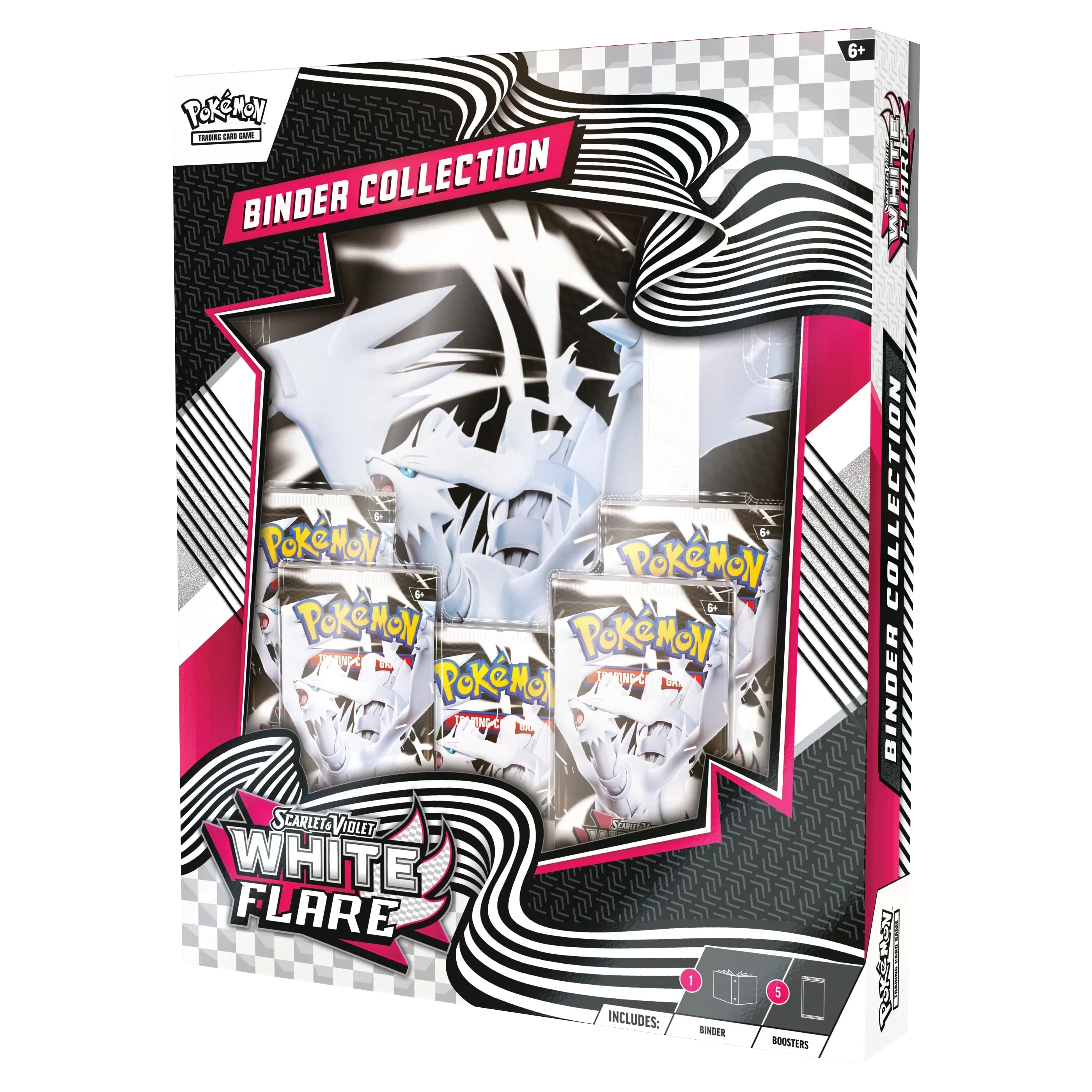 Pokemon TCG - Scarlet & Violet - White Flare - Binder Collection (Reshiram)