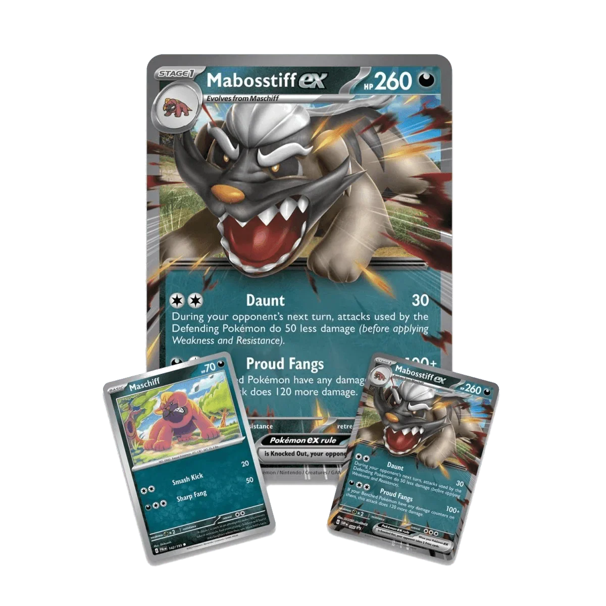 Pokemon TCG - Scarlet & Violet - Mabosstiff Ex Collection Box