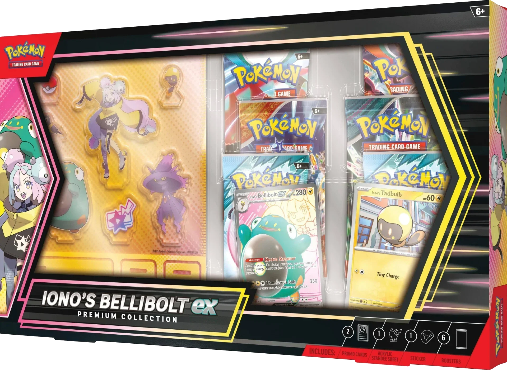 Pokemon TCG - Scarlet & Violet - Iono’s Bellibolt EX Premium Collection Box