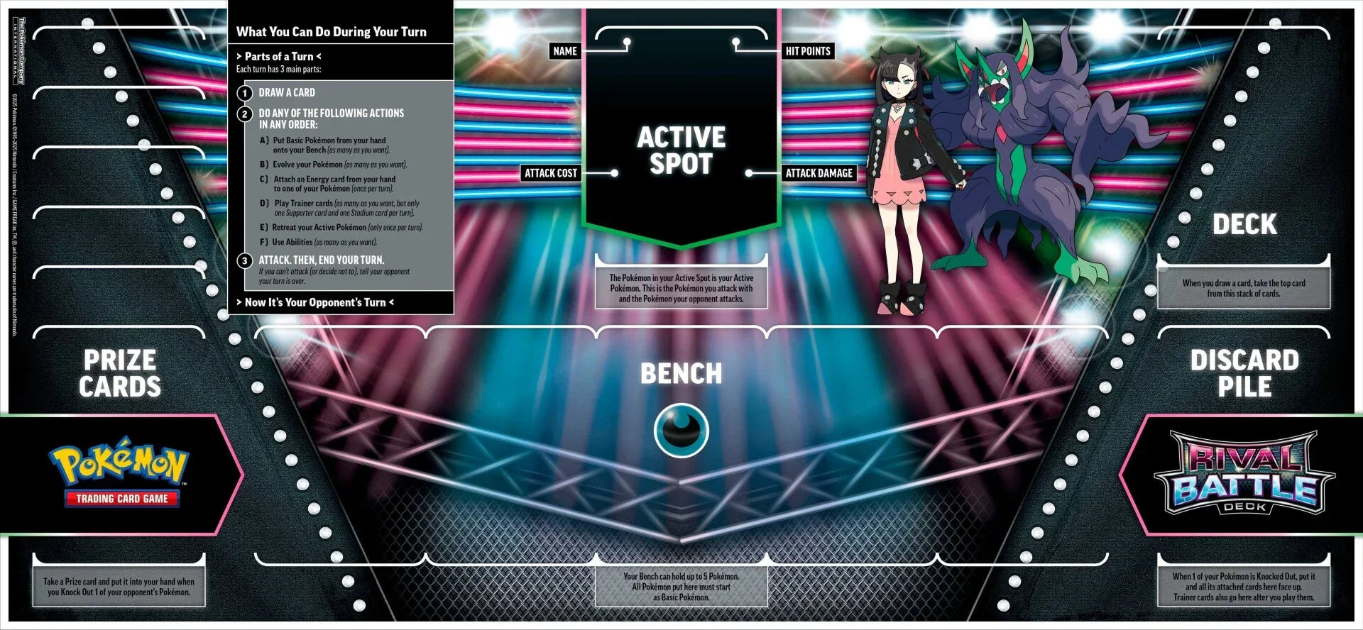 Pokemon TCG - Scarlet & Violet - Rival Battle Deck - Marnie