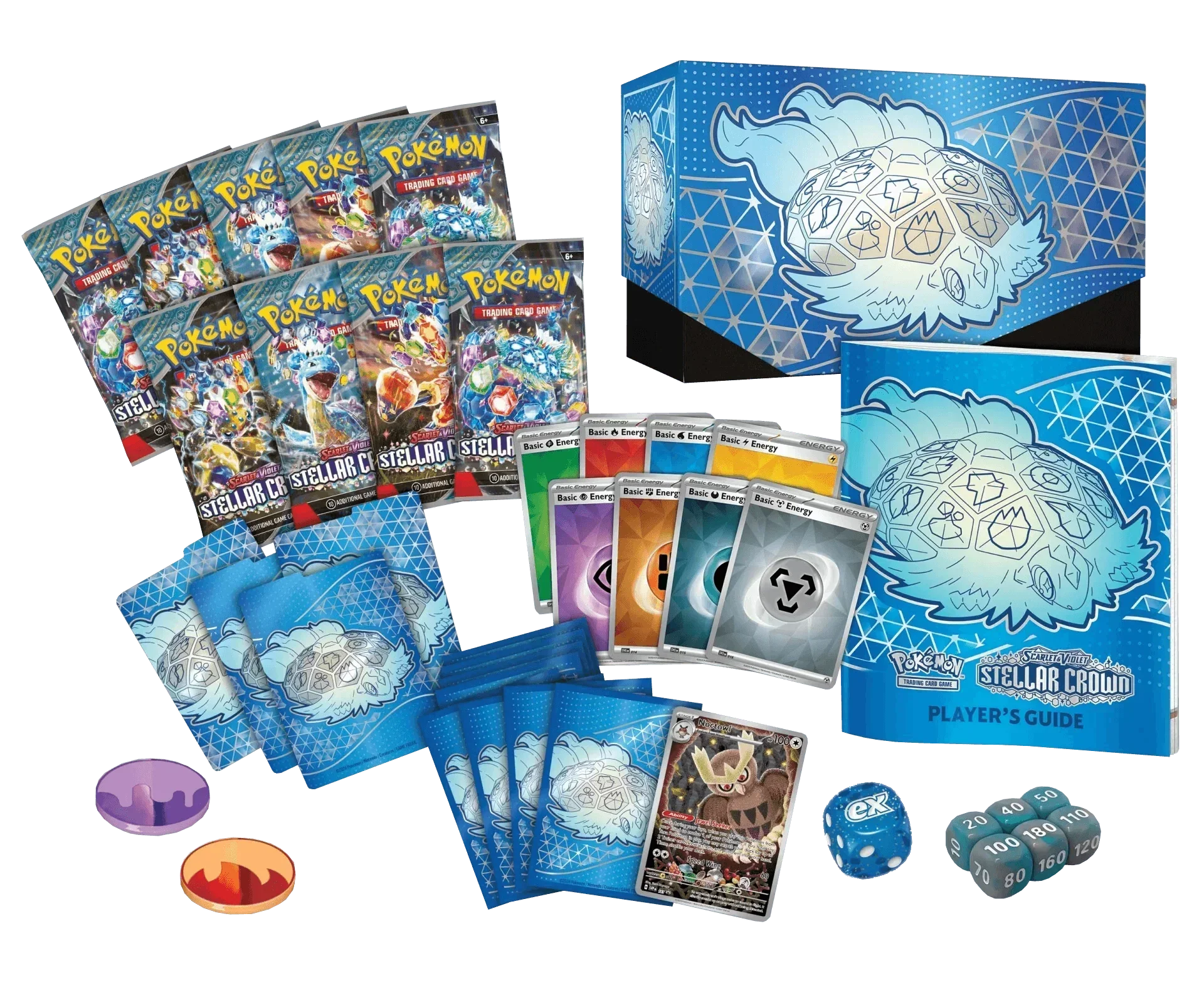 Pokemon TCG - Scarlet & Violet - Stellar Crown - Elite Trainer Box