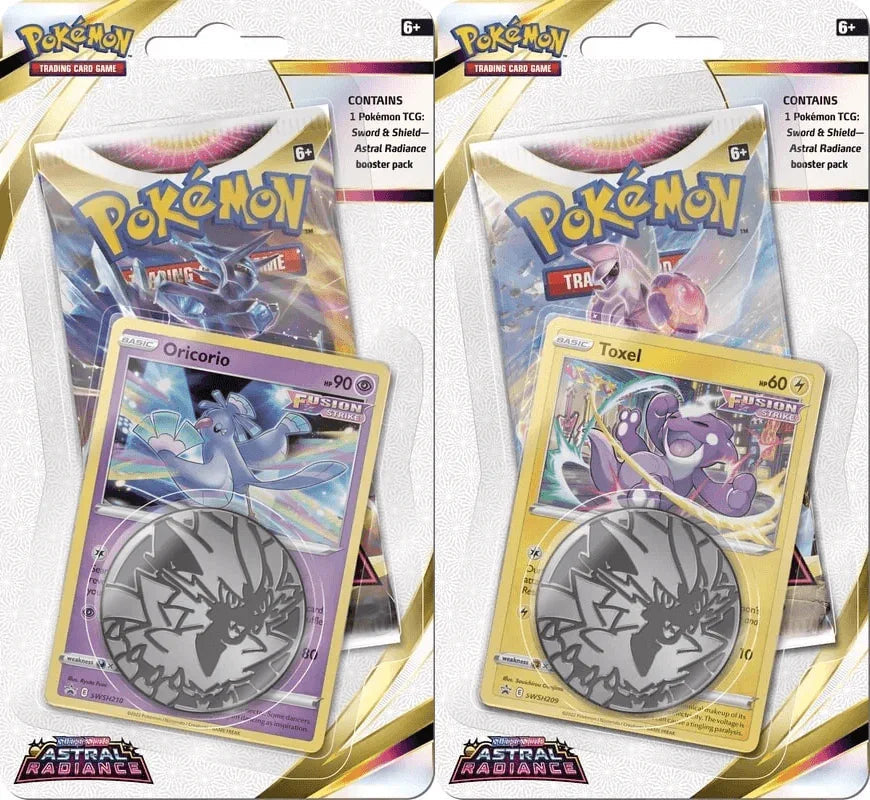 Pokemon TCG: Astral Radiance Checklane Blister Pack - Oricorio/Toxel