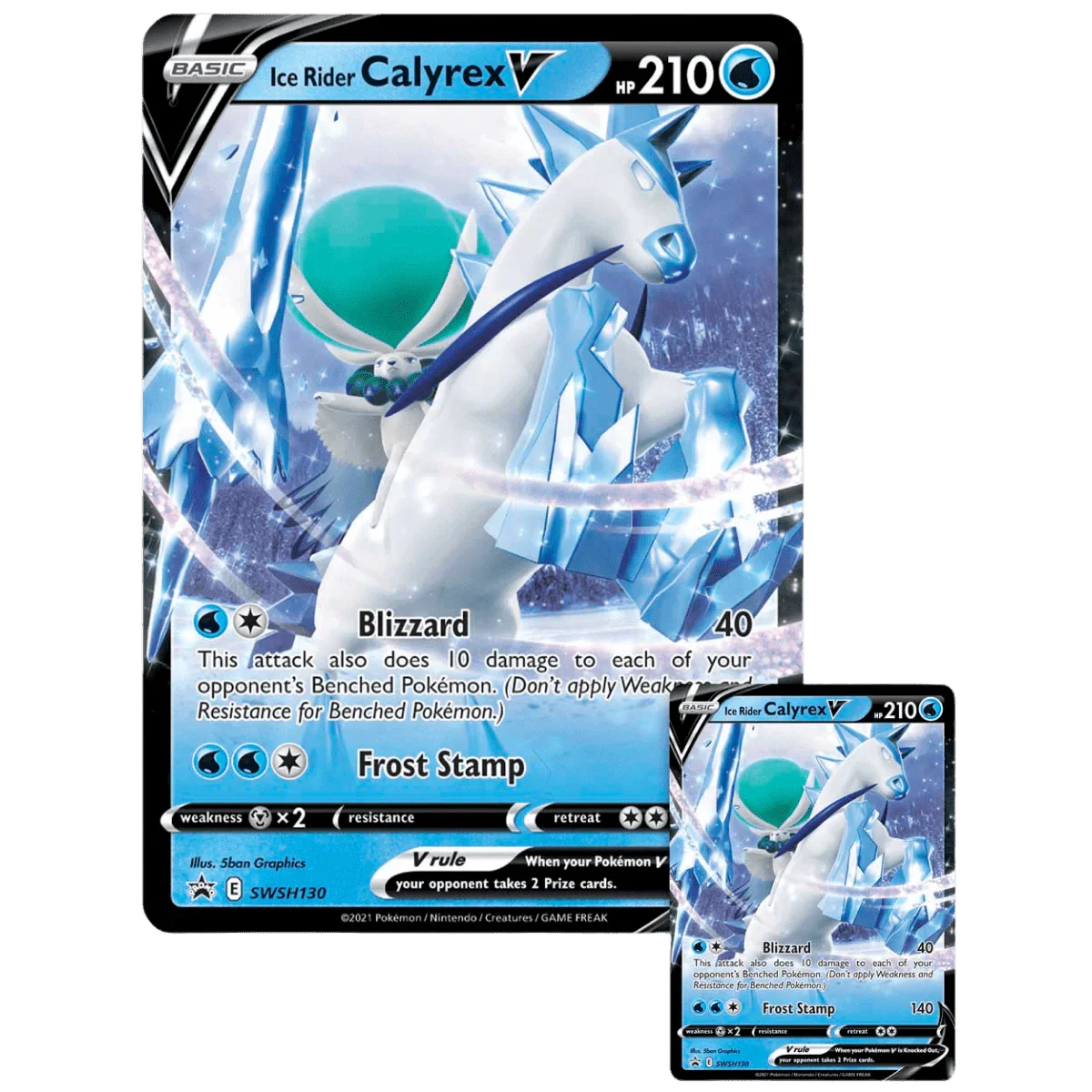 Pokemon TCG: Calyrex V Collection Box - Ice Rider