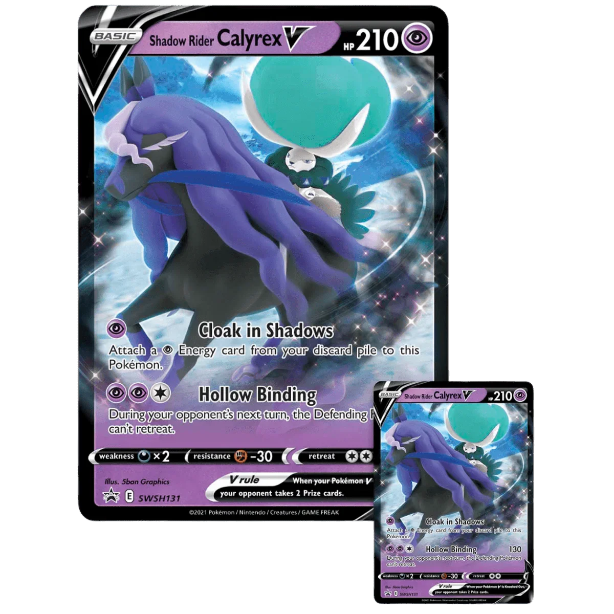 Pokemon TCG: Calyrex V Collection Box - Shadow Rider