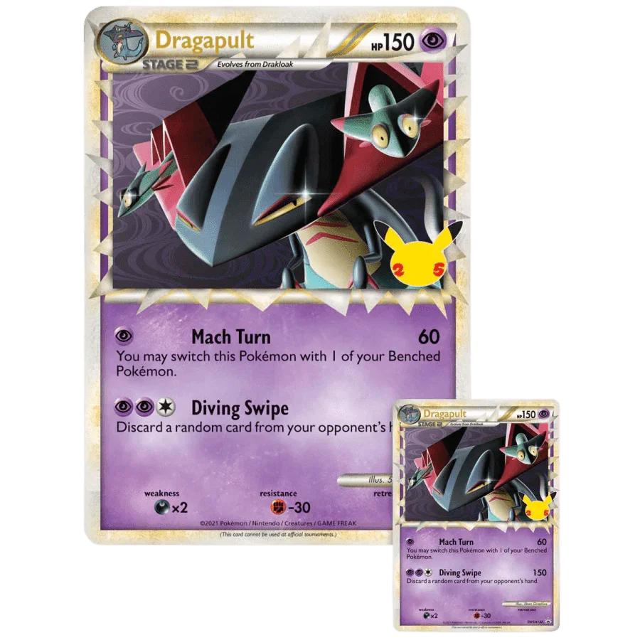 Pokemon TCG: Celebrations Collection Box - Dragapult Prime