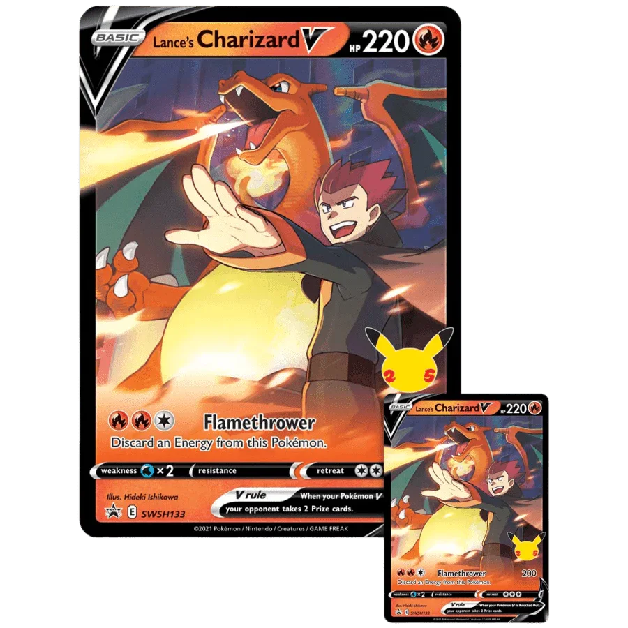Pokemon TCG: Celebrations Collection Box - Lance's Charizard