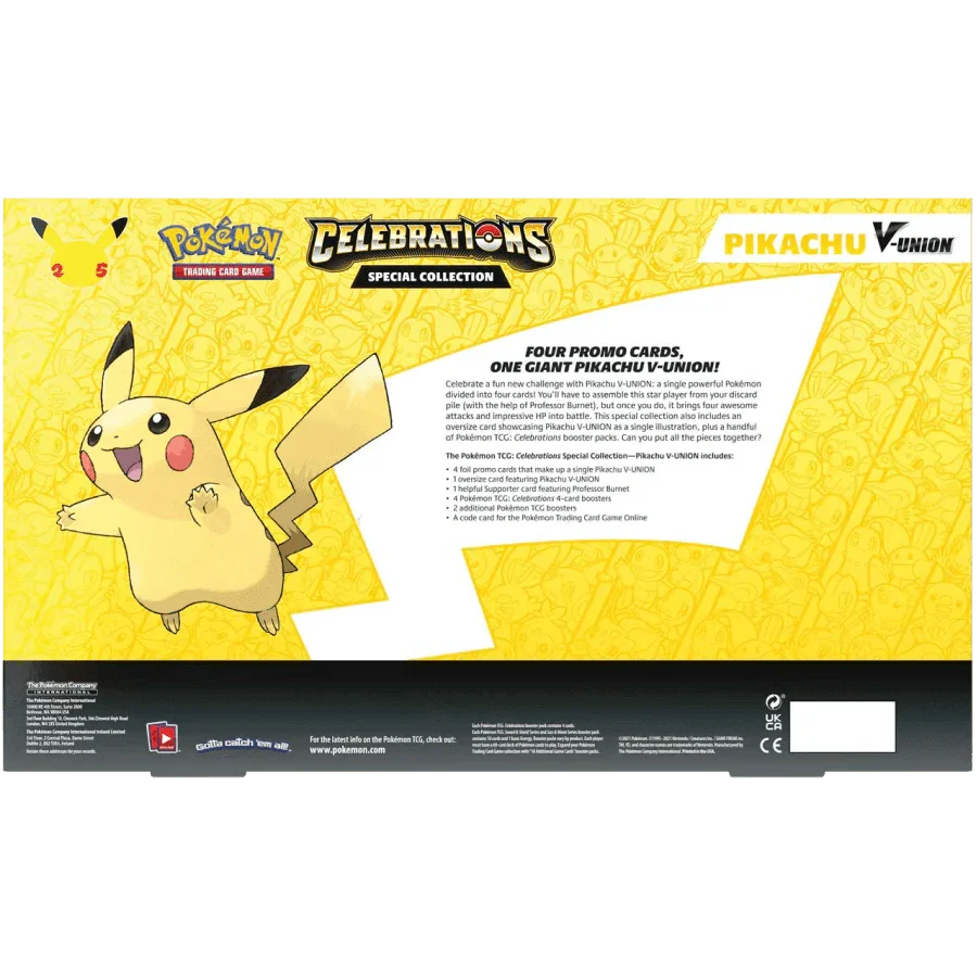 Pokemon TCG: Celebrations Special Collection - Pikachu V-Union