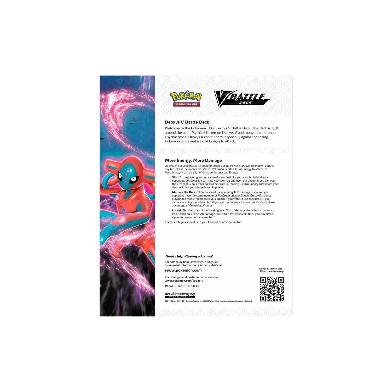 Pokemon TCG: Deoxys V Battle Deck