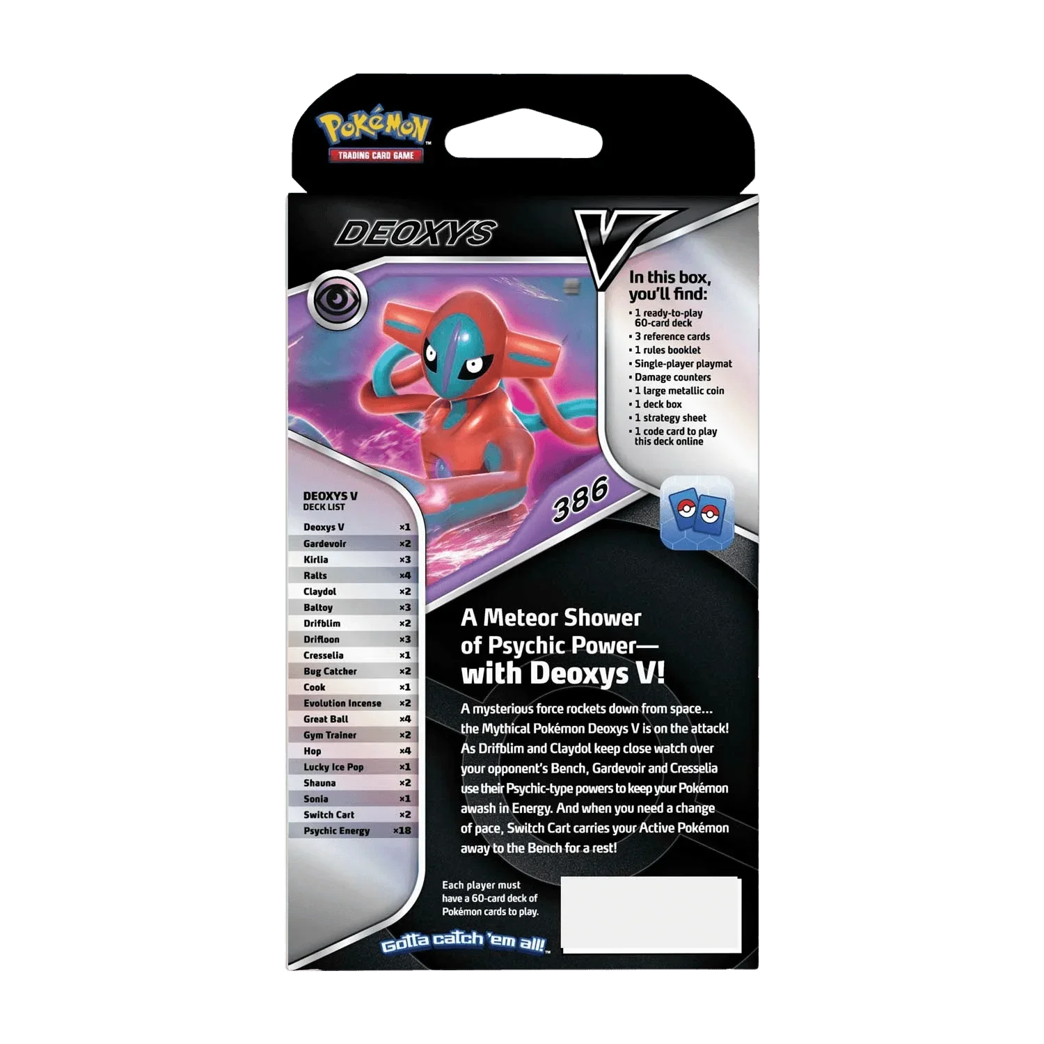 Pokemon TCG: Deoxys V Battle Deck