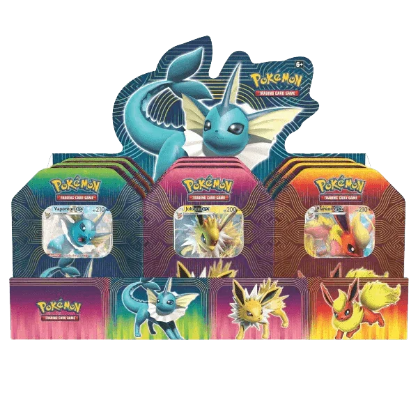 Pokemon TCG - Elemental Power Tin - Vaporeon GX