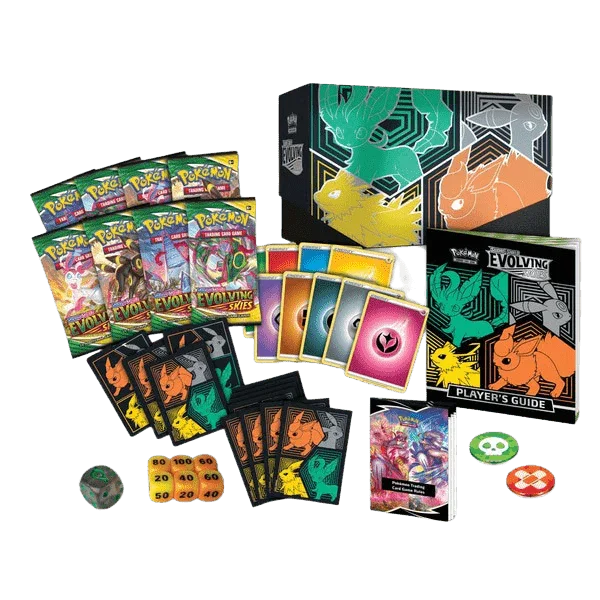 Pokemon TCG: Evolving Skies Elite Trainer Box - Leafeon, Umbreon, Jolteon, Flareon