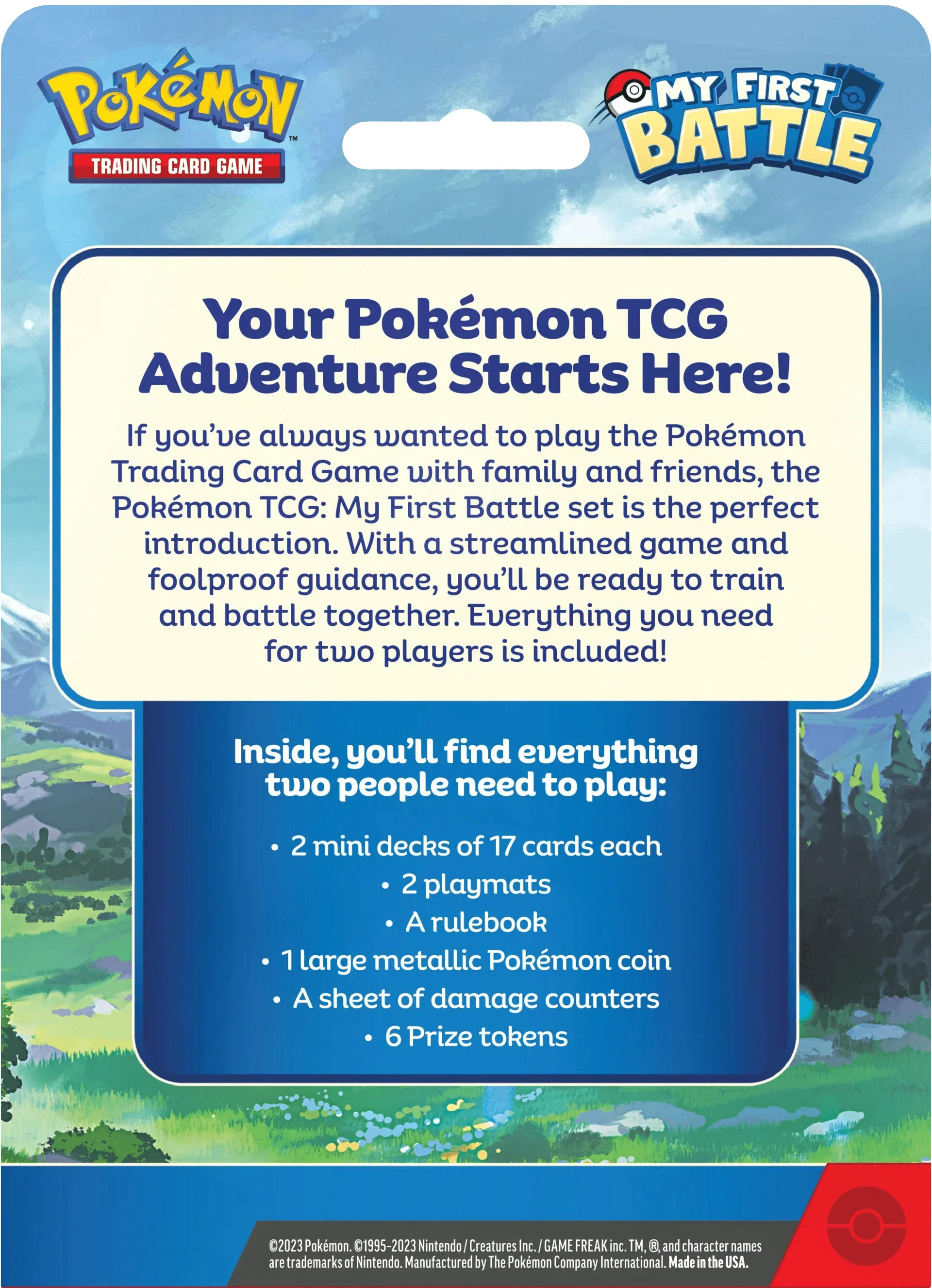Pokemon TCG - My First Battle - Bulbasaur vs Pikachu