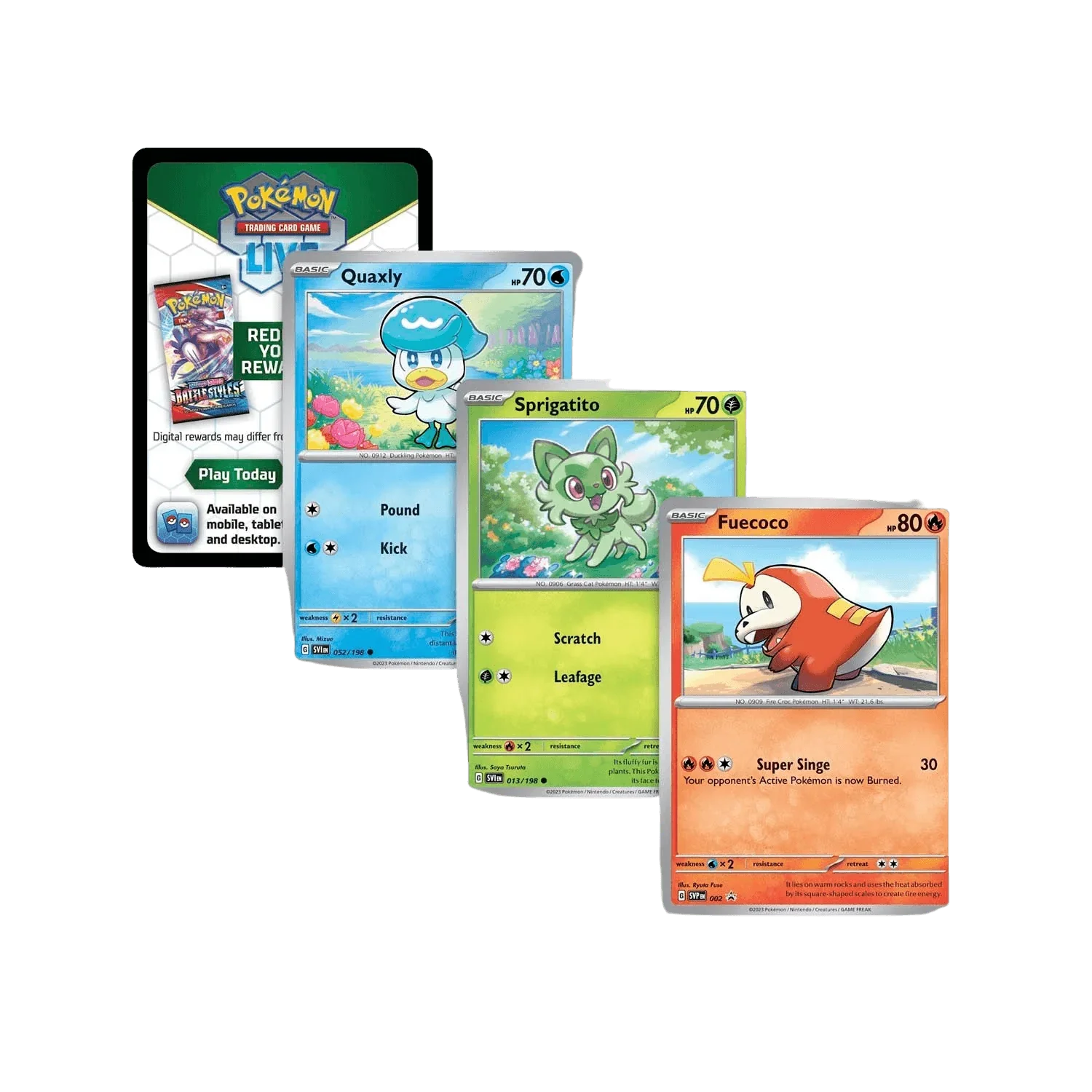 Pokemon TCG: Paldea Collection Box - Fuecoco