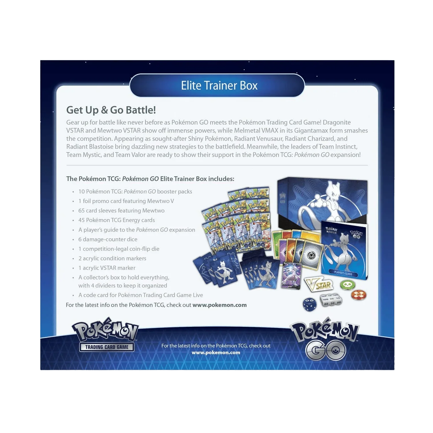 Pokemon TCG: Pokémon GO Elite Trainer Box