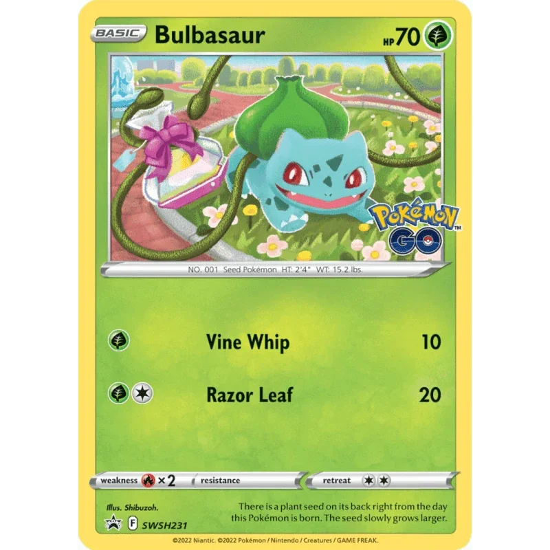 Pokemon TCG: Pokémon GO Pin Collection - Bulbasaur