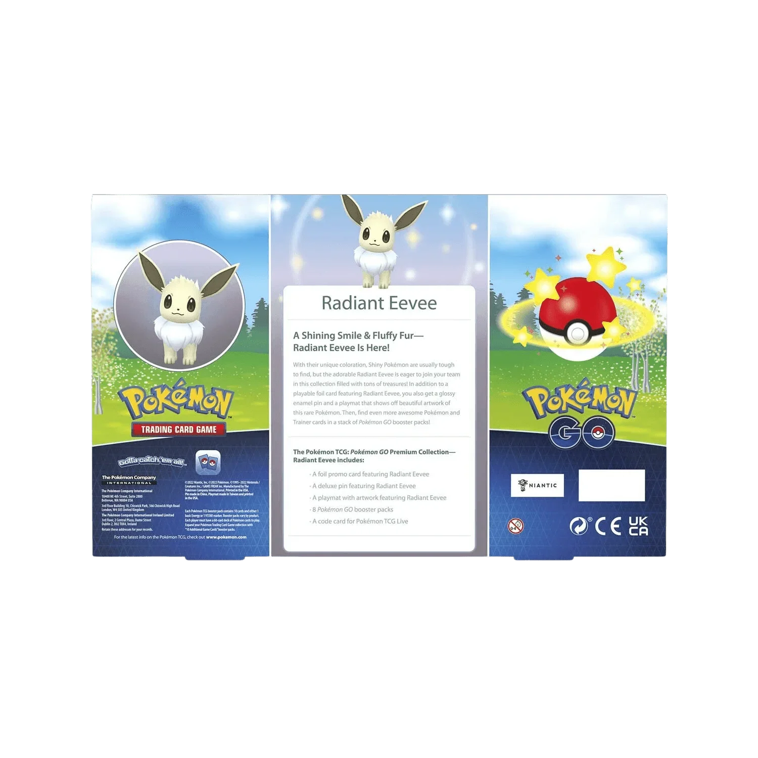 Pokemon TCG: Pokémon GO Premium Collection Box - Radiant Eevee