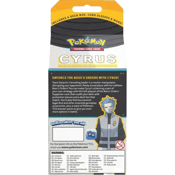 Pokemon TCG - Premium Tournament Collection Box - Cyrus