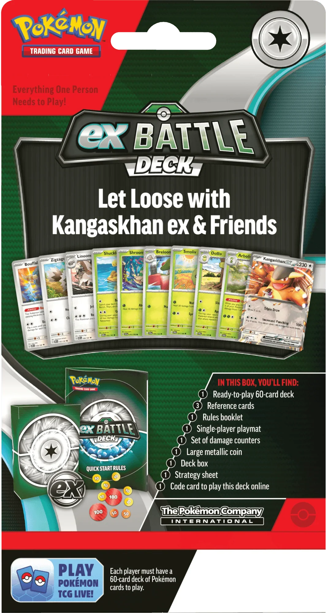 Pokemon TCG - Scarlet & Violet - Kangaskhan Ex Battle Deck