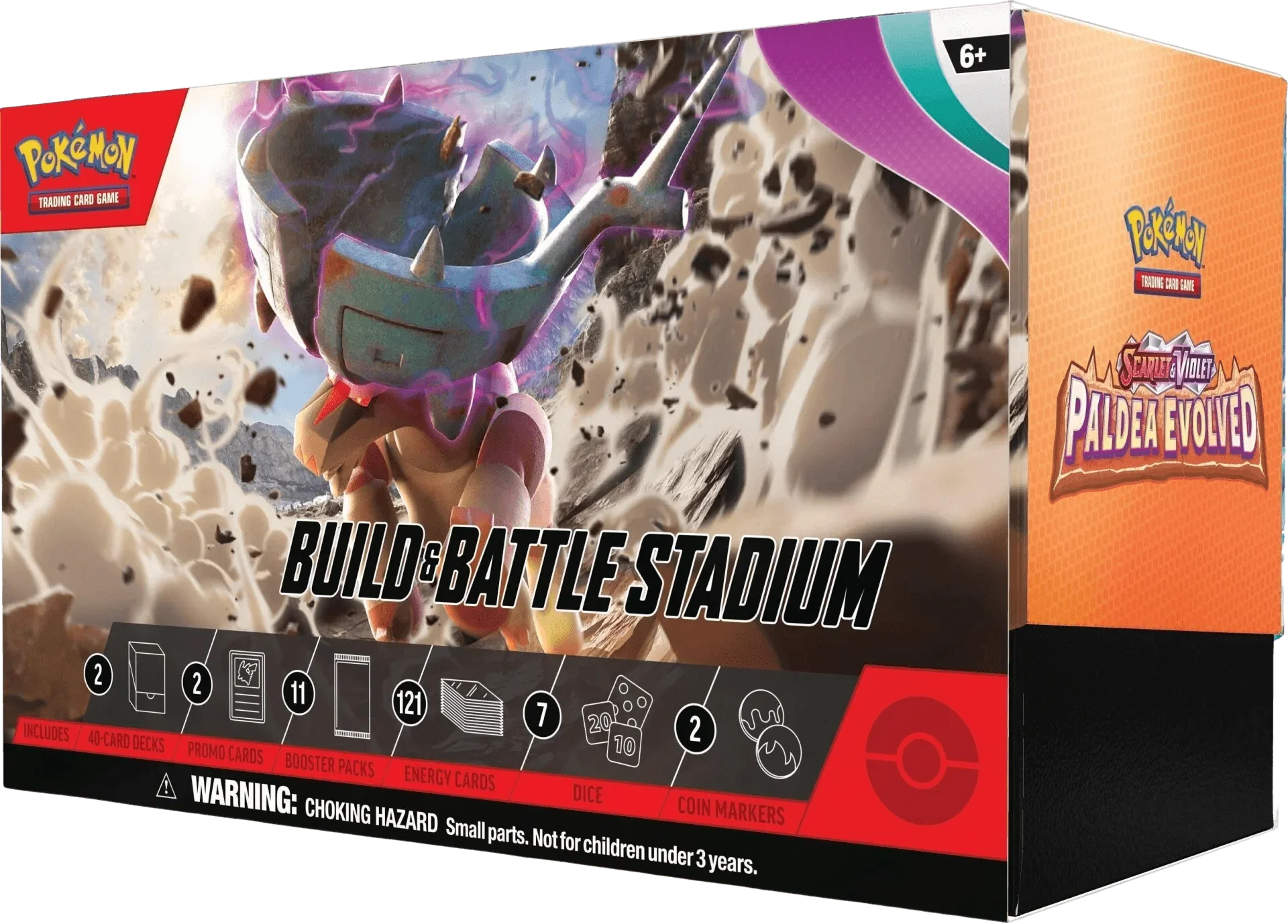 Pokemon TCG - Scarlet & Violet - Paldea Evolved Build & Battle Stadium