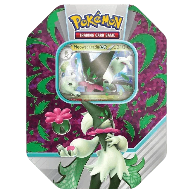 Pokemon TCG - Scarlet & Violet - Paldea Partners Tins - Mewoscarada & Skeledirge & Quaquaval