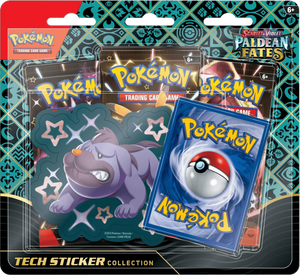 Pokemon TCG - Scarlet & Violet - Paldean Fates - Tech Sticker Collection