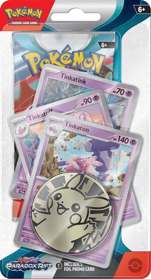 Pokemon TCG - Scarlet & Violet - Paradox Rift - Premium Checklane Blister Pack