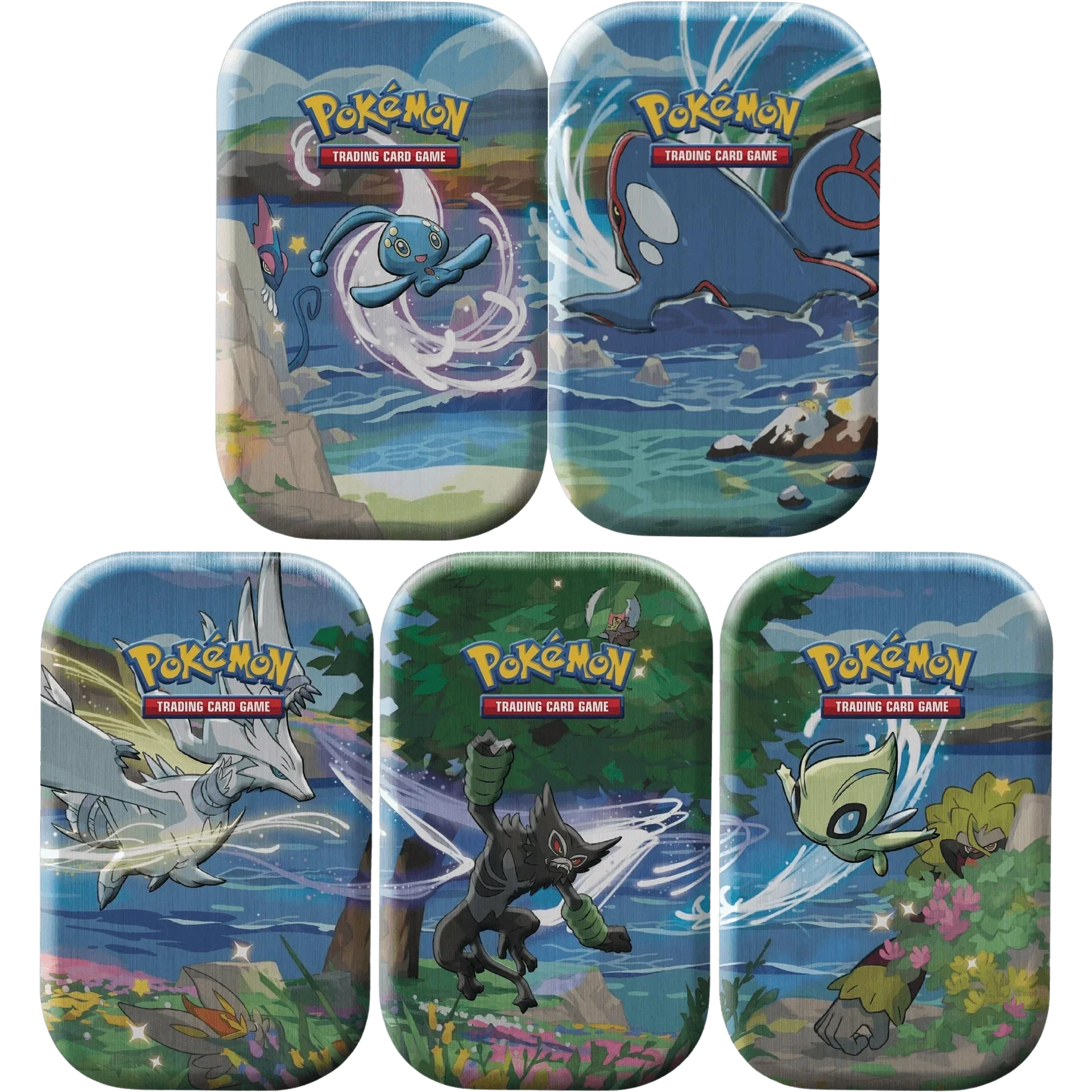 Pokemon TCG: Shining Fates Mini Tin Display Case (10x Tins)