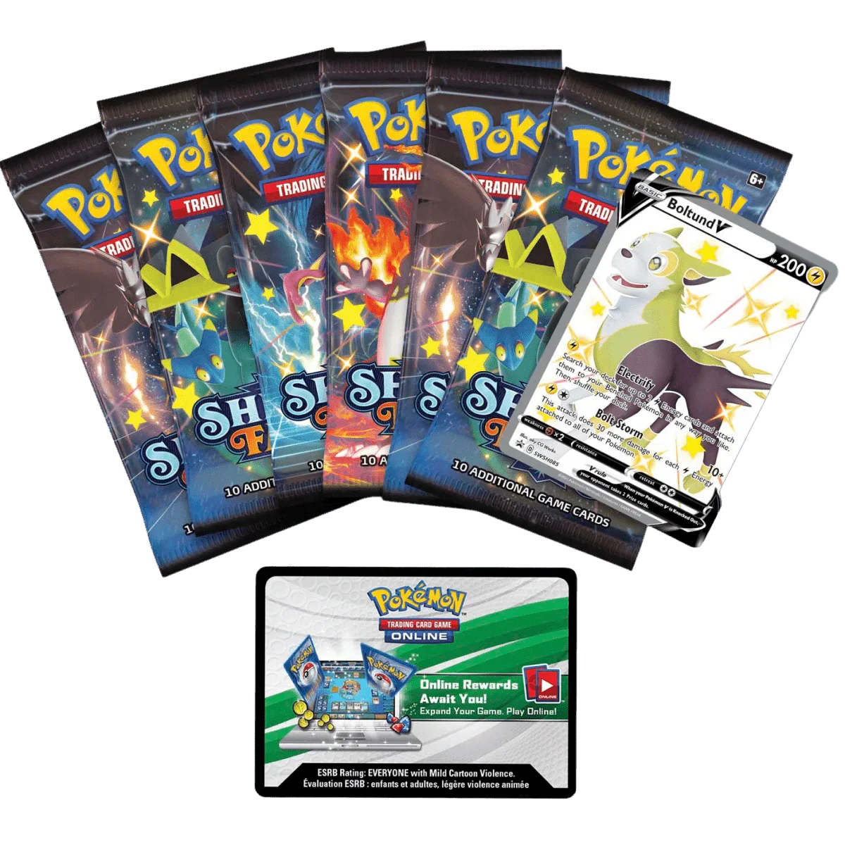 Pokemon TCG: Shining Fates Tin - Boltund