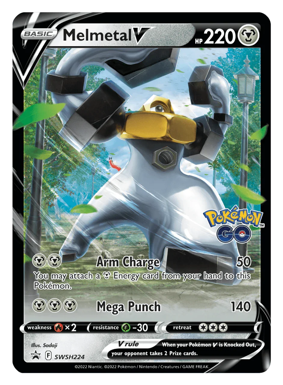Pokemon TCG: V Battle Deck - Pokemon GO Mewtwo vs Melmetal