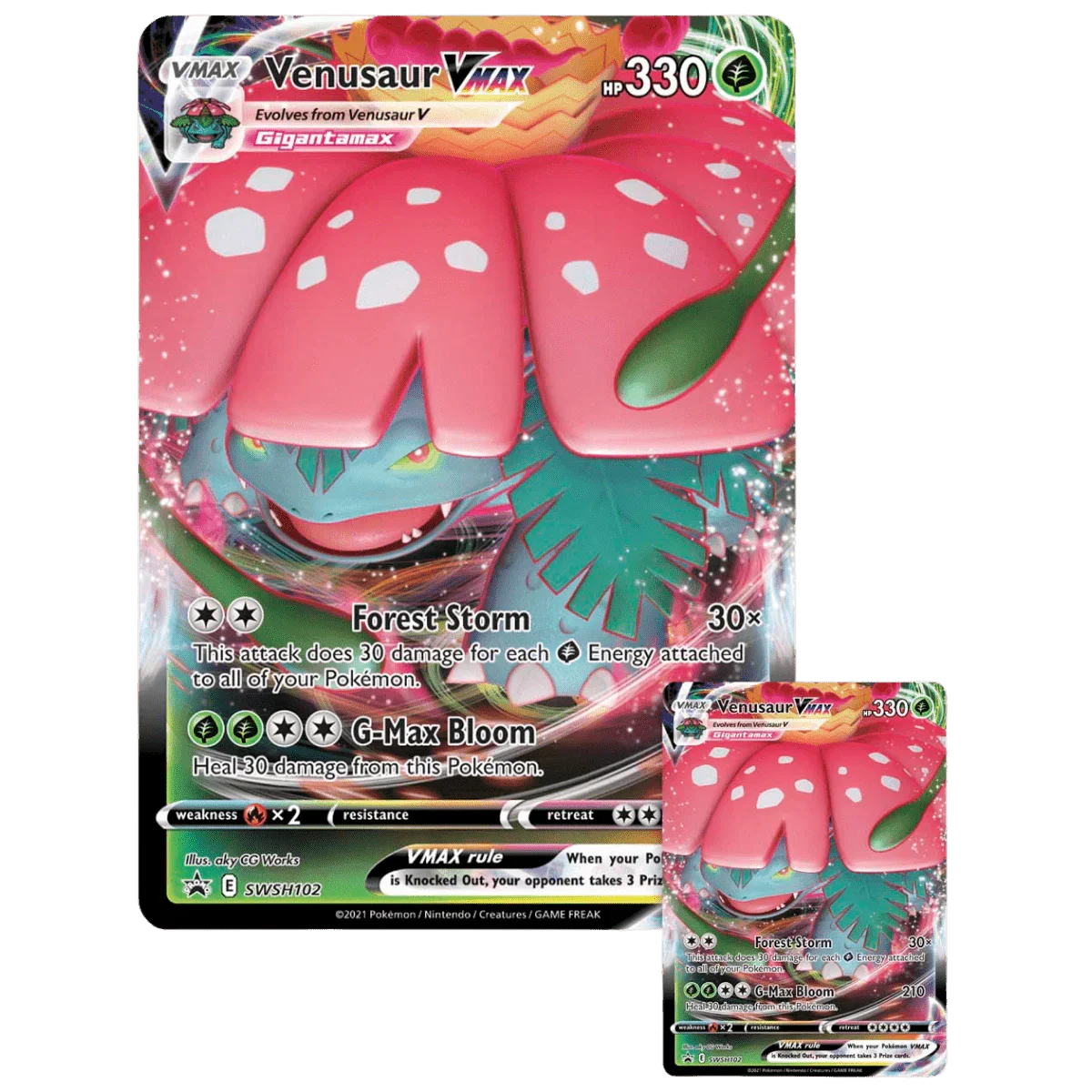 Pokemon TCG: Venusaur VMAX Battle Box