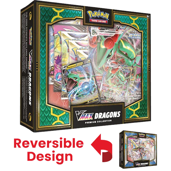 Pokemon TCG: VMAX Dragons Premium Collection - Rayquaza/Duraludon