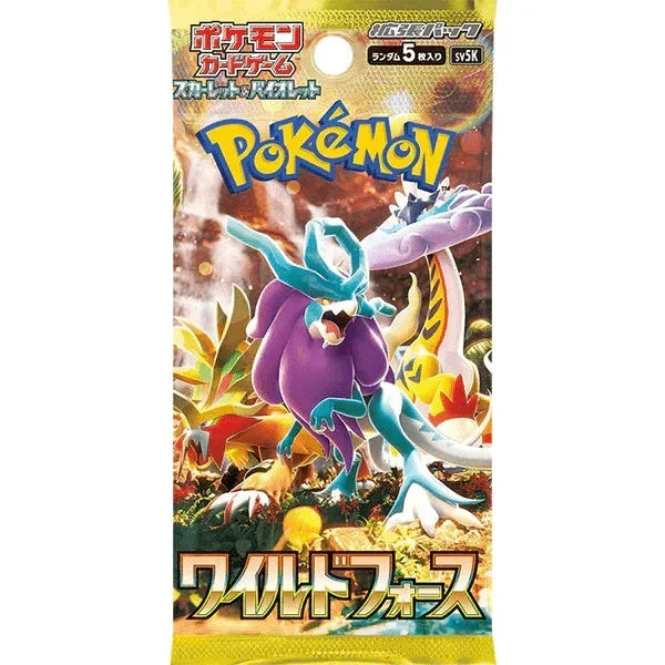 Pokemon TCG - Wild Force (sv5K) - Booster Box (Japanese)