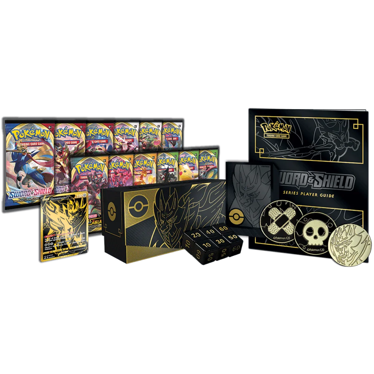 Pokemon TCG: Zamazenta Elite Trainer Box Plus