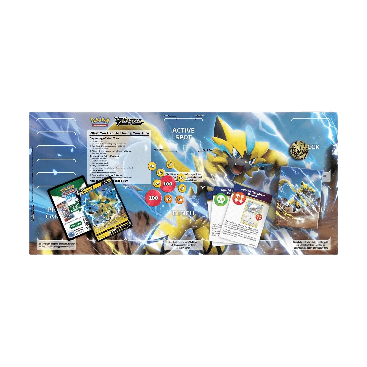 Pokemon TCG: Zeraora V Battle Deck